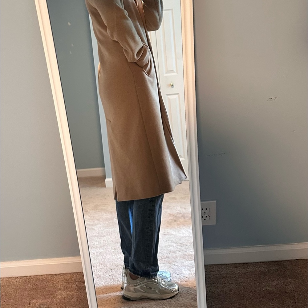 Abercrombie & Fitch Wool Blend Dad Coat - Picture 2 of 8